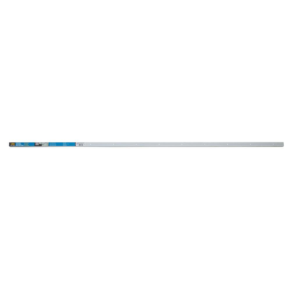 Silver Aluminum Fluted Stair Edge Moulding 73.63"