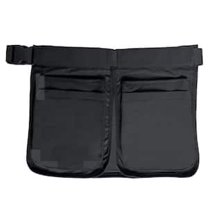 Black Color Adjustable Waist Apron with Buckle Outdoor Kitchen Accessories