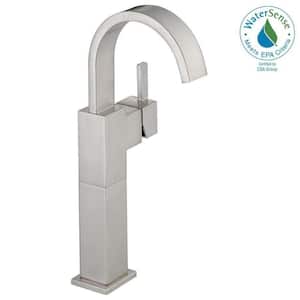 Vero Single Hole Single-Handle Vessel Bathroom Faucet in Stainless