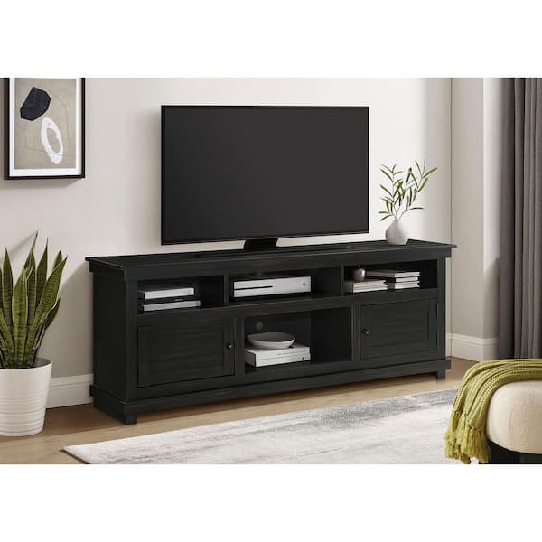 Payne Distressed Java TV Stand Media Console Fits TV's up to 75 in.