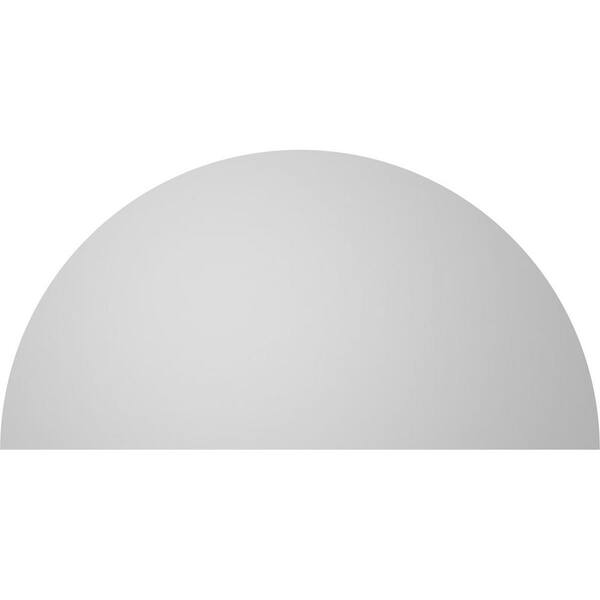 thumbnail image 2 of 12x12 Inch Round PVC Gable Vent - Surface Mount With 2x1.5 Inch Brickmould Frame For Home Exterior 2 of 9