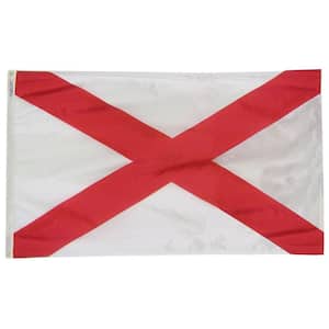 2 ft. x 3 ft. Nylon Alabama State Flag