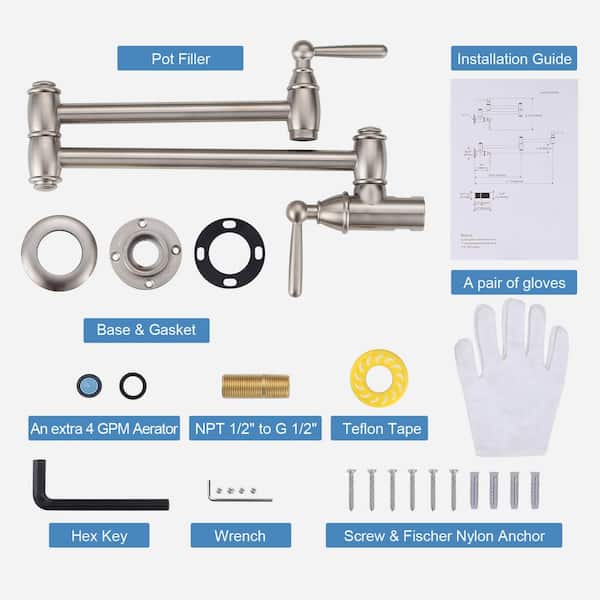 How To Install A Pot Filler In An Existing Wall Easy Guide Daily