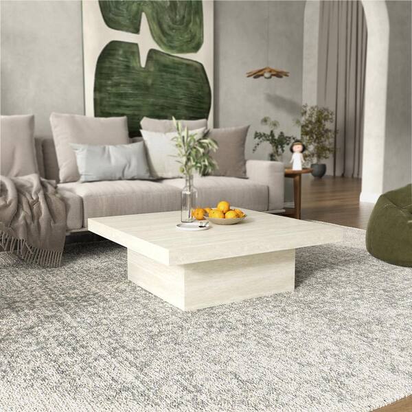 Light oak square coffee table hotsell