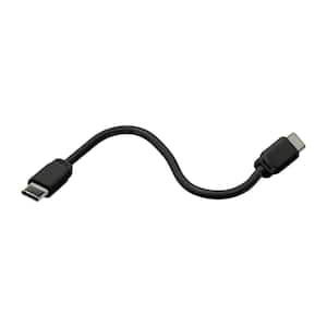 Disk Lighting 6 in. Black Connector Cord