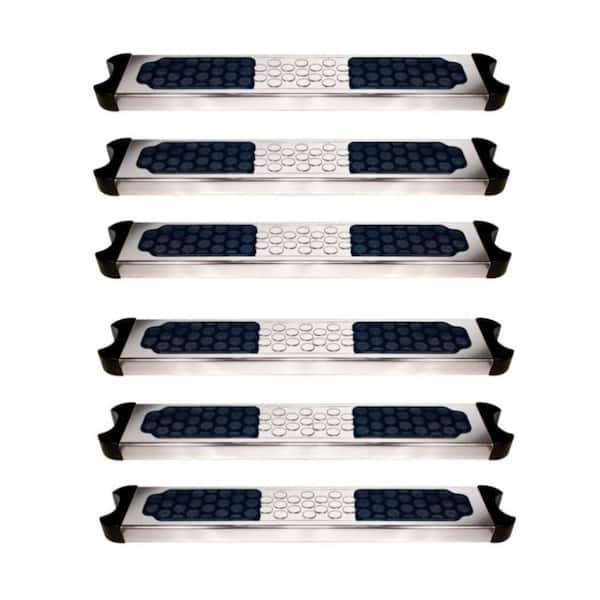 Swimline Stainless Steel Swimming Pool Replacement Ladder Rung Steps for Above Ground and In Ground Pools
