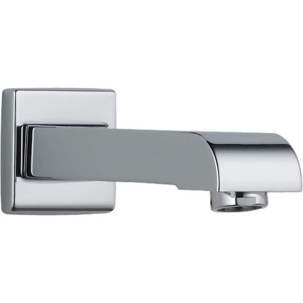Delta Arzo and Vero 7 in. Metal Non-Diverter Tub Spout in Chrome