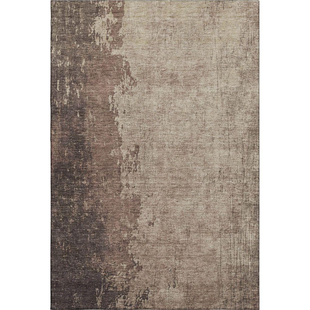 UPC 199477383980 product image for Mayfield Premium Machine Washable Abstract AMF1904 Chocolate 3 ft. x 5 ft. Area  | upcitemdb.com