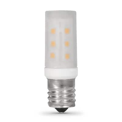 GE Appliance A15 Light Bulb, Inside Frost, 40-Watt, 355 Lumens, Medium  Base, 3-1/2 Inches (2 Pack)