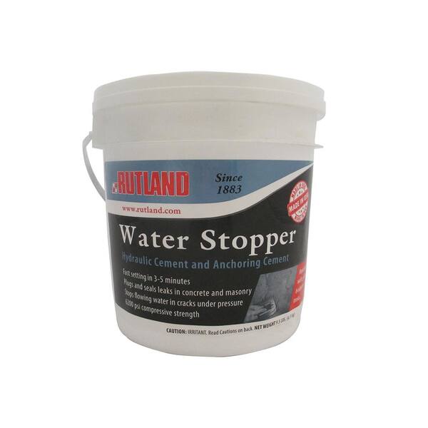 Rutland 9-1/2 lbs. Water Stopper Hydraulic Cement Tub 416