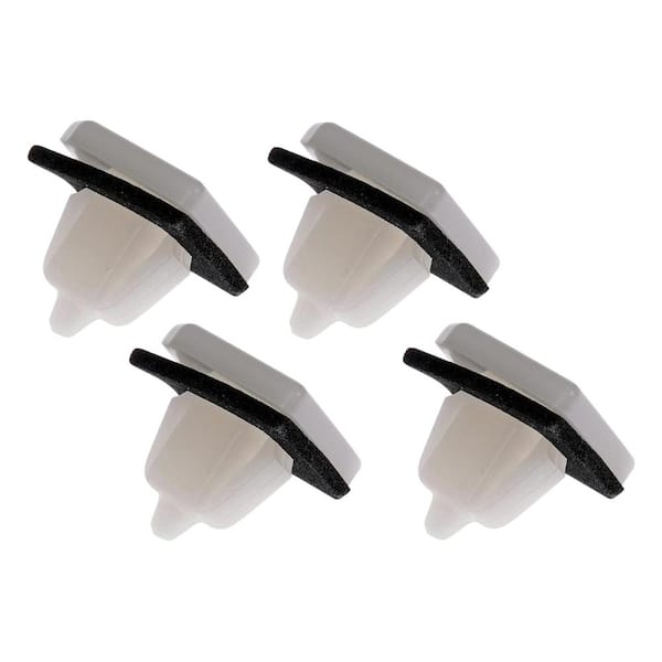 Autograde Moulding Retainer Head Dia 0.666 X 0.6In Shank Lng 0.56 In Hole Dia 0.428In (4-pack)