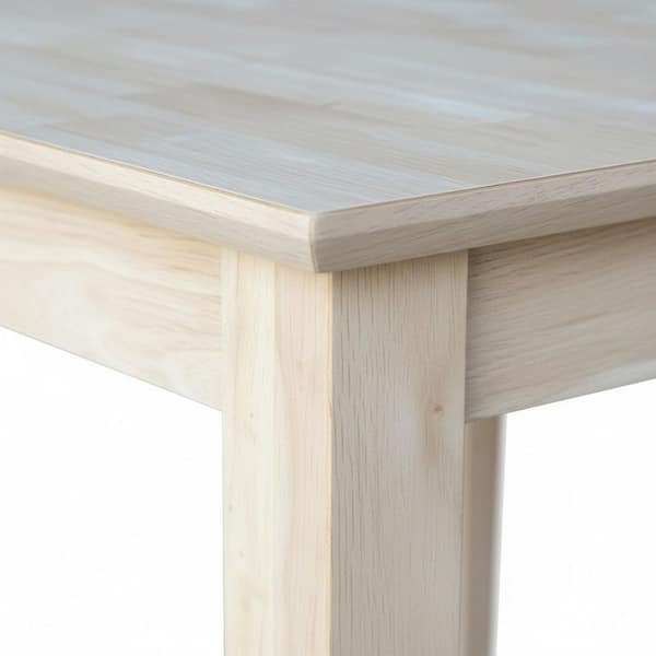 International Concepts Unfinished Shaker Dining Table K-3636-30S