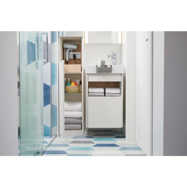 KOHLER Spacity 23 in. W x 17.4 in. D x 30.9 in. H Bathroom Vanity Cabinet without Top in White