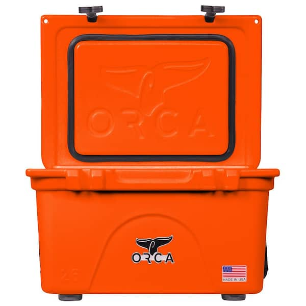 ORCA 26 Qt. Cooler in Black ORCBK/BK026 - The Home Depot