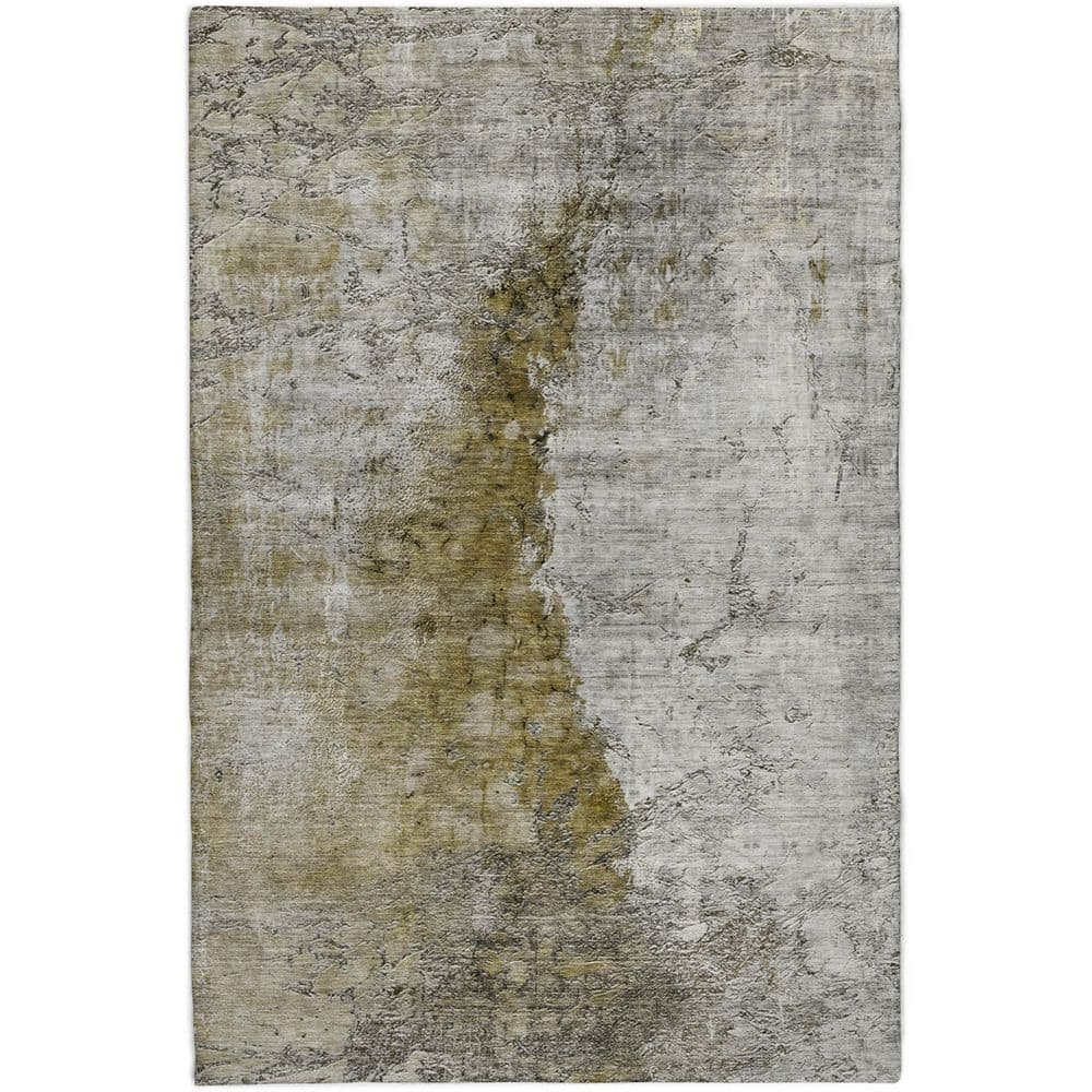 Dream Shag Premium Machine Washable Abstract ADS646 Brown 3 ft. x 5 ft. Area Rug price history on PriceWatchPro