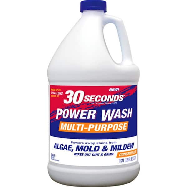Does 30 SECONDS Outdoor Cleaner Contain Bleach?
