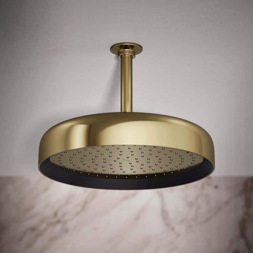 12-Inch Polished Chrome Round Rain Shower Head