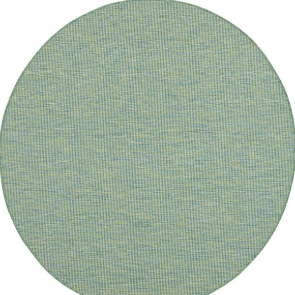5 ft. x 7 ft. White Brown Abstract Rectangular Area Rug