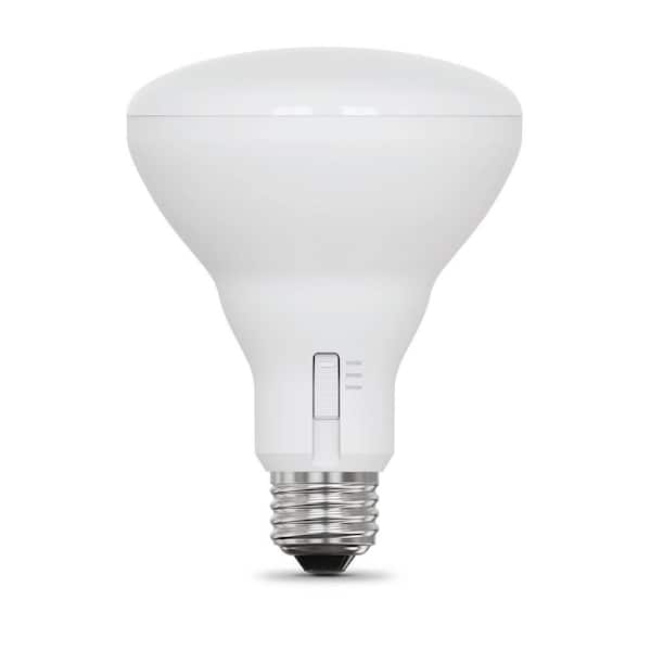 65-Watt Equivalence BR30 Dimmable 90 CRI E26 LED Light Bulb Selectable Color temperature (2700K/3000K/5000K) 12-Pack