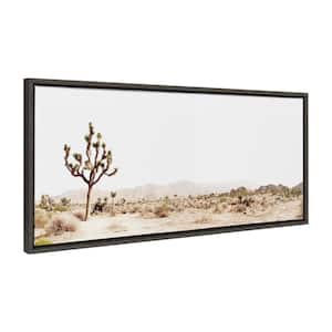Desert Nature Landscape by Amy Peterson, 1-Piece Framed Canvas Landscape Nature Art Print, 18 in. x 40 in.