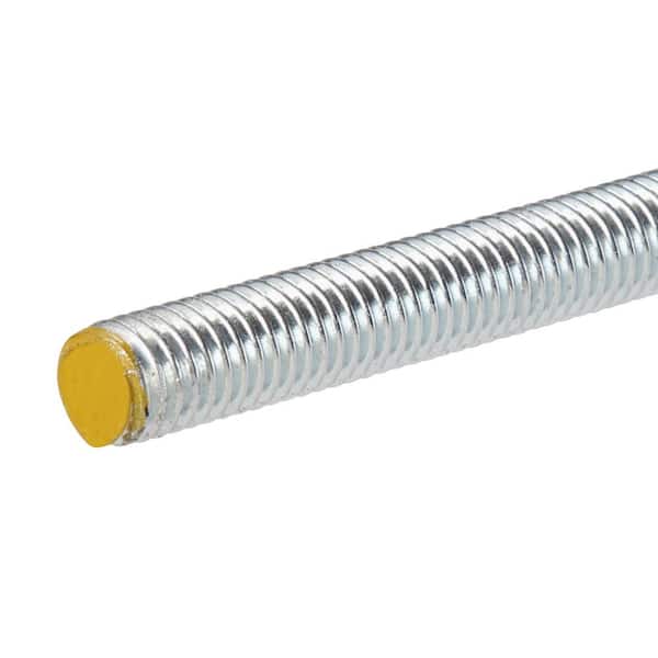 RH 3-48" x 2 Foot Length 18-8 Stainless Steel Threaded Rod 3 Units 