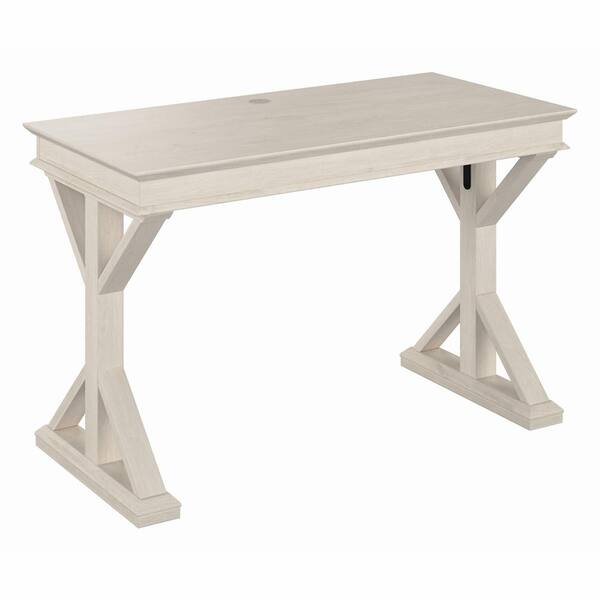 Bush Furniture Homestead 48 in. Writing Desk HOD148LW03 The Home Depot