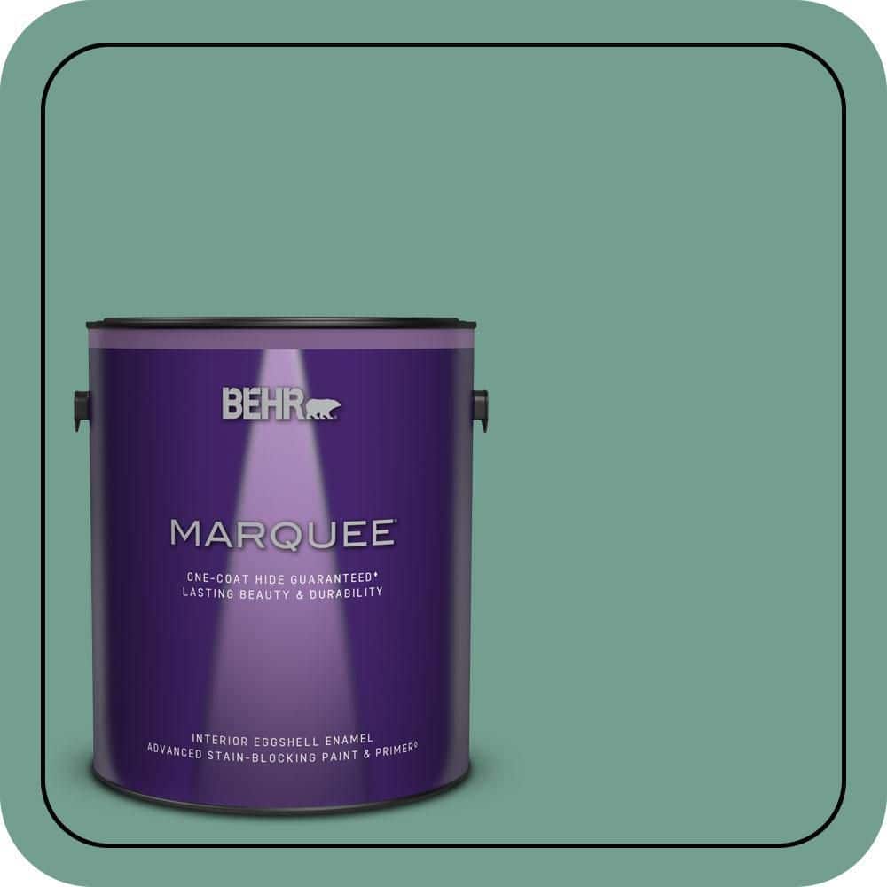 1 gal. #M430-5 Regal View One-Coat Hide Eggshell Enamel Interior Paint & Primer price history on PriceWatchPro