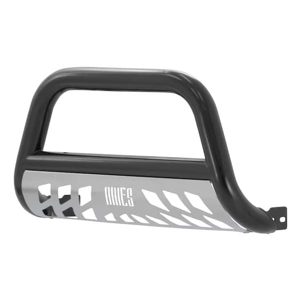Aries 3-Inch Black Steel Bull Bar, No-Drill, Select Toyota FJ Cruiser