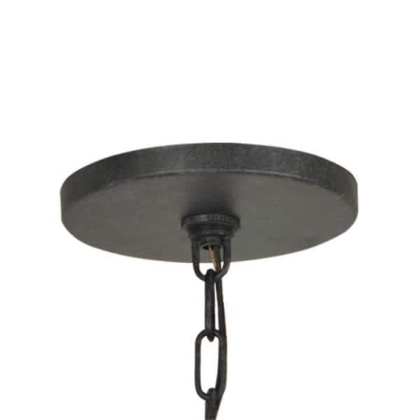 Black Charcoal Outdoor Lantern with White Opal Glass Panels