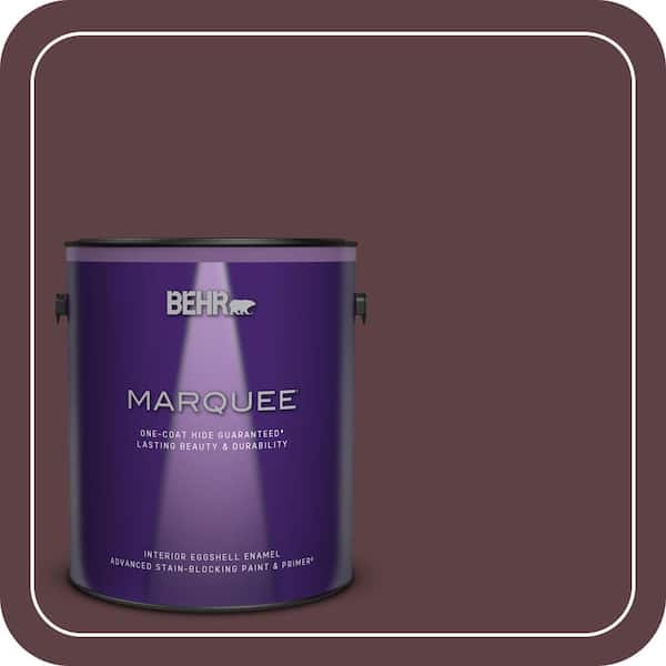 BEHR MARQUEE 1 gal. #MQ1-49 Raspberry Truffle One-Coat Hide Eggshell Enamel Interior Paint & Primer