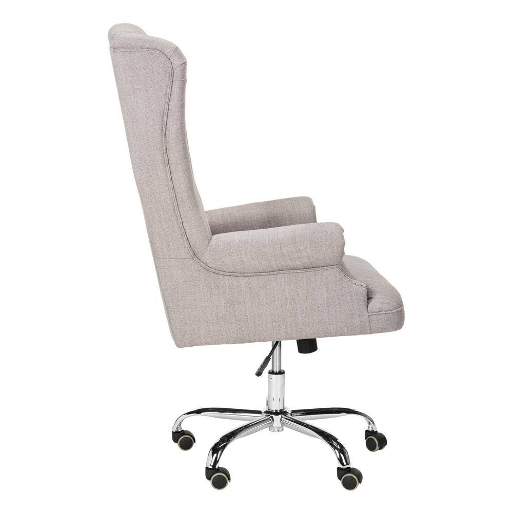 Gray High Back Fabric Executive Swivel Desk Chair