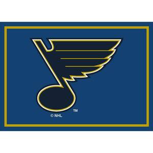 St. Louis Blues 6 ft. by 8 ft. Spriit Area Rug