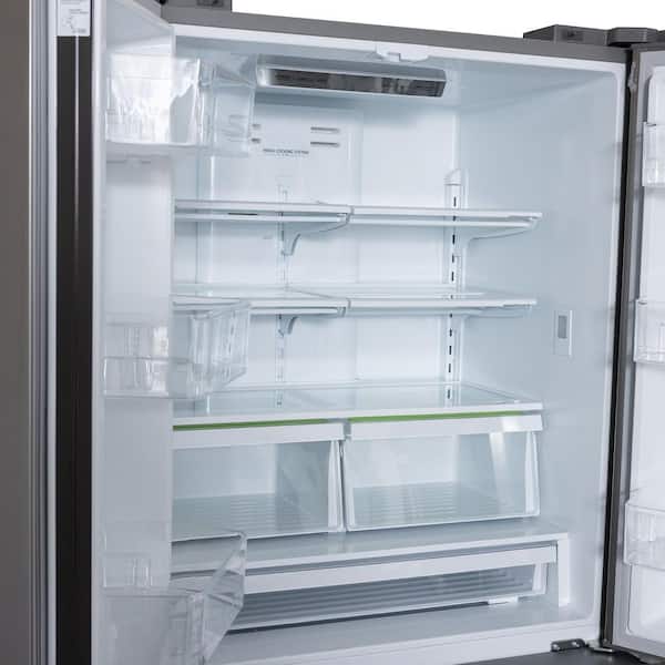 Kucht 36 in. 22.5 cu. ft. Counter Depth Freestanding French Door