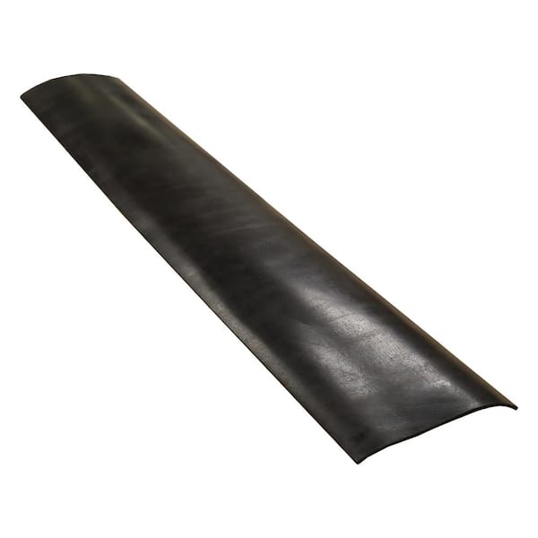 Rubber-Cal Neoprene 1/4-in T x 4-in W x 36-in L Black Commercial 60A Durometer Rubber Sheet | 30-S60-250-004-036