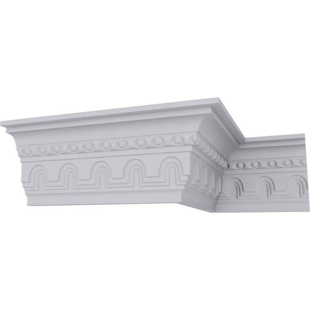 SAMPLE - 2-7/8 in. x 12 in. x 4-3/8 in. Polyurethane Heaton Crown Moulding price history on PriceWatchPro