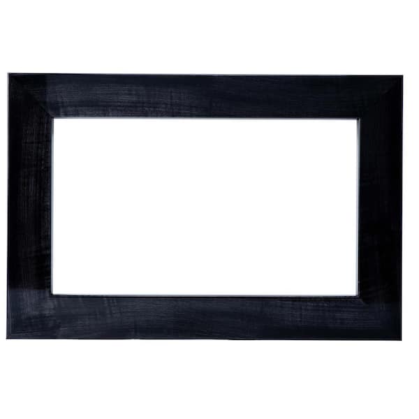 MirrorChic Black Smoke 2 in. x 24 in. x 42 in. DIY Mirror Frame Mirror Not Included