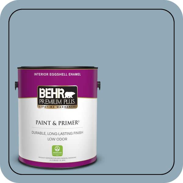 BEHR PREMIUM PLUS 1 gal. #PPU14-09 Windsurf Eggshell Enamel Low Odor Interior Paint & Primer