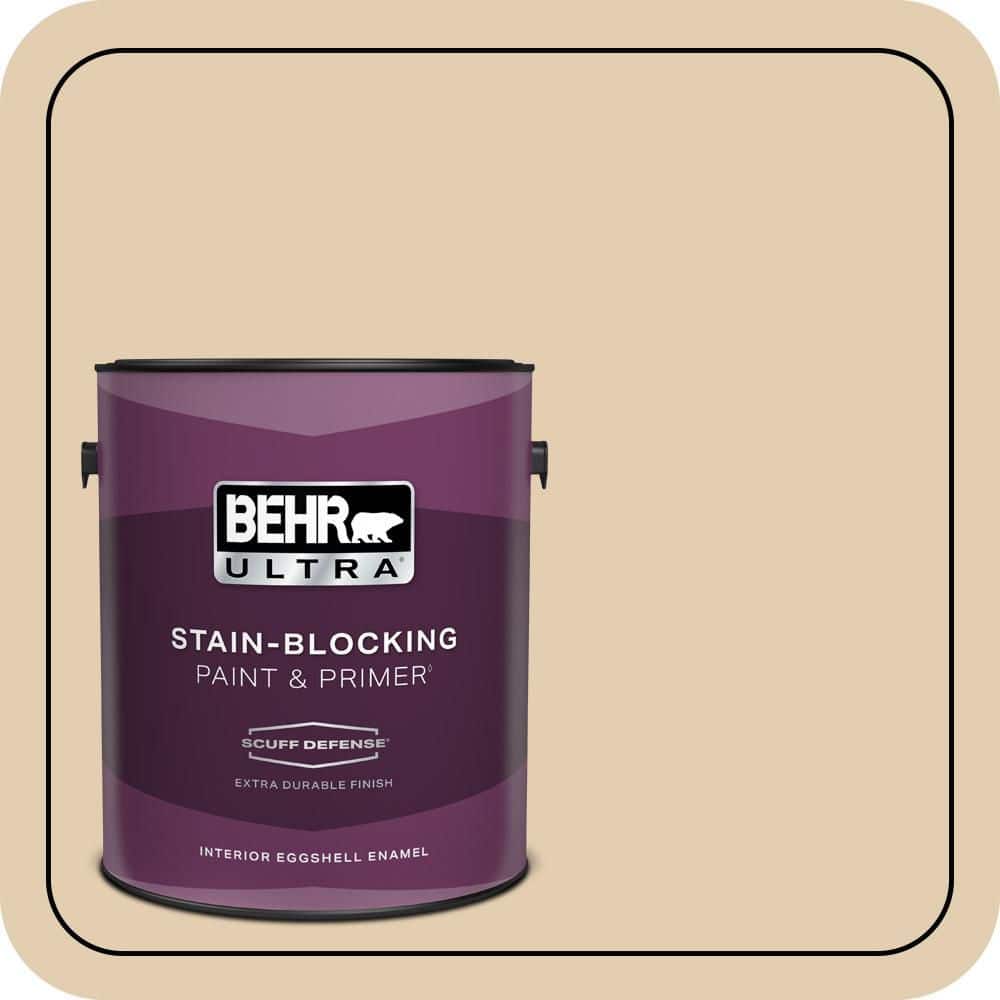 1 gal. Home Decorators Collection #HDC-AC-09 Concord Buff Extra Durable Eggshell Enamel Interior Paint & Primer price history on PriceWatchPro