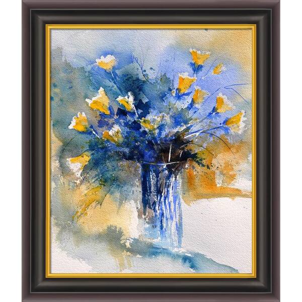 ArtistBe Still Life 566456 by Pol Ledent Opulent Framed Abstract Oil Painting Art Print 26 in. x 30 in.