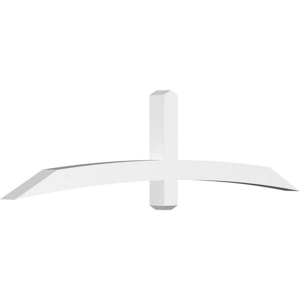 Ekena Millwork Bellingham 84 in. W x 21 in. H x 4 in. D Signature Polyurethane Bracket