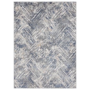 Austin Archer Blue 9 ft. 10 in. x 13 ft. 2 in. Oversize Area Rug
