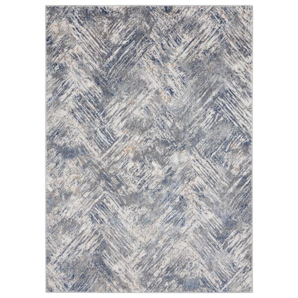 United Weavers Austin Archer Blue 12 ft. 6 in. x 15 ft. Oversize Area Rug