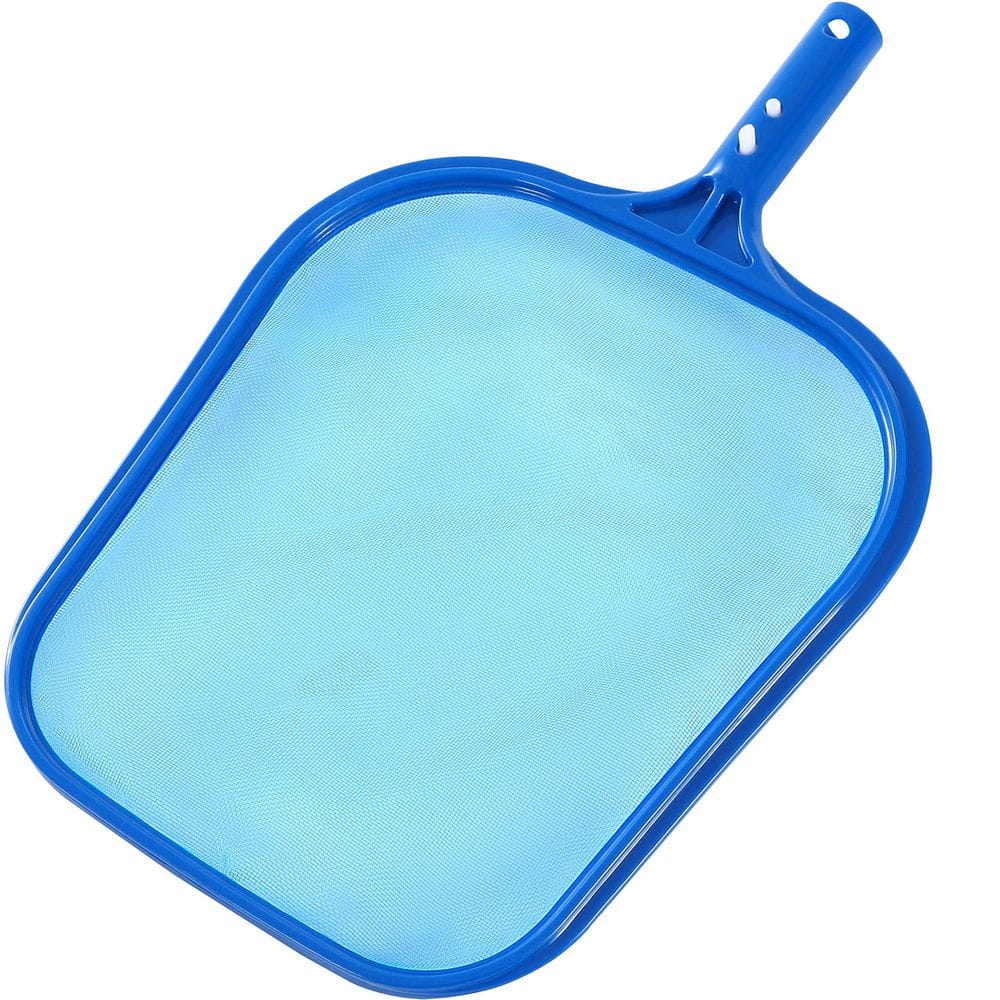 Pool Skimmer Net with Solid Plastic Frame and Fine Mesh for Swimming Pools, Spas, Hot Tubs and Fountains