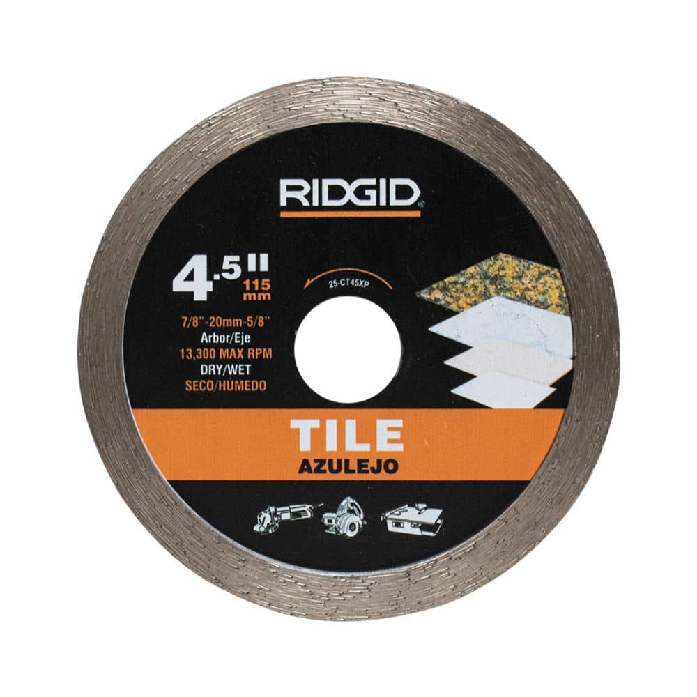 4.5 in. Tile Continuous Rim Diamond Saw Blade price history on PriceWatchPro