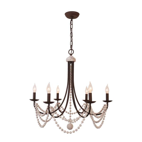 Biella Collection 4 Light Small Brass & Crystal Chandelier