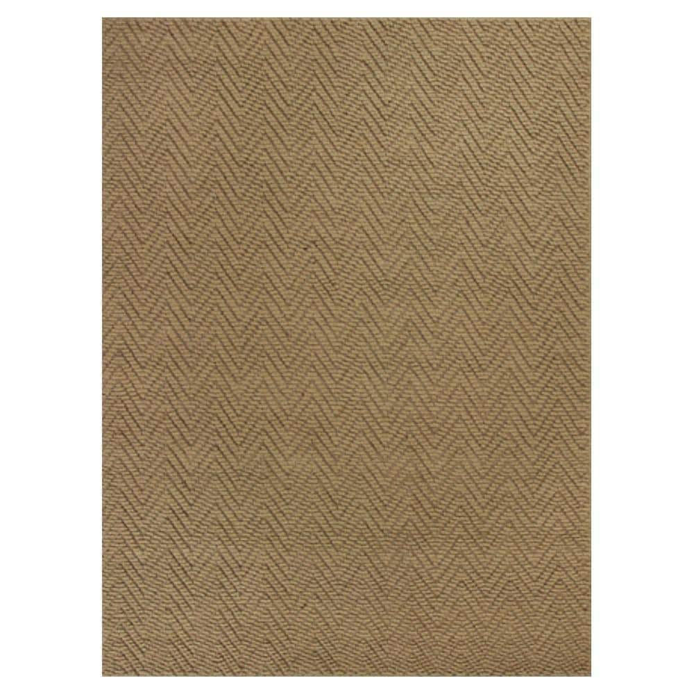 Kas Rugs Organic Herringbone Natural 2 ft. x 4 ft. Area Rug POR122127X45 -  The Home Depot