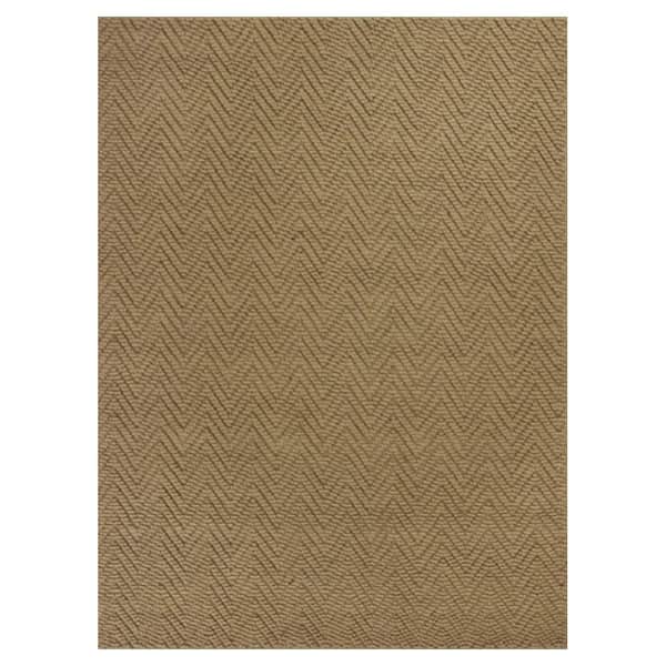 Organic Herringbone Natural 5 ft. x 8 ft. Area Rug