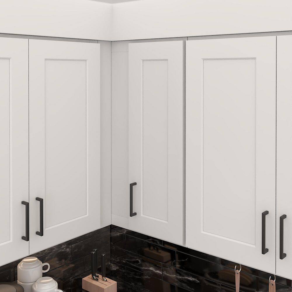 27 in. W x 12 in. D x 30 in. H Ready to Assemble Wall Kitchen Cabinet in White price history on PriceWatchPro