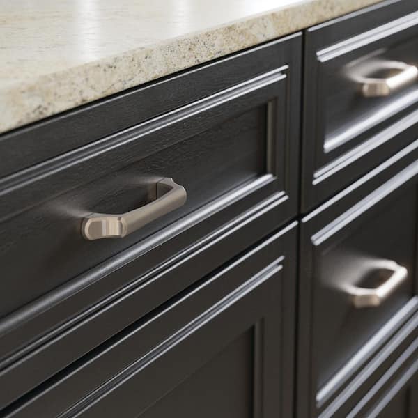(10-Pack) Archways 3-3/4 in. (96 mm) Classic Satin Nickel Arch Cabinet Handle Drawer Pulls