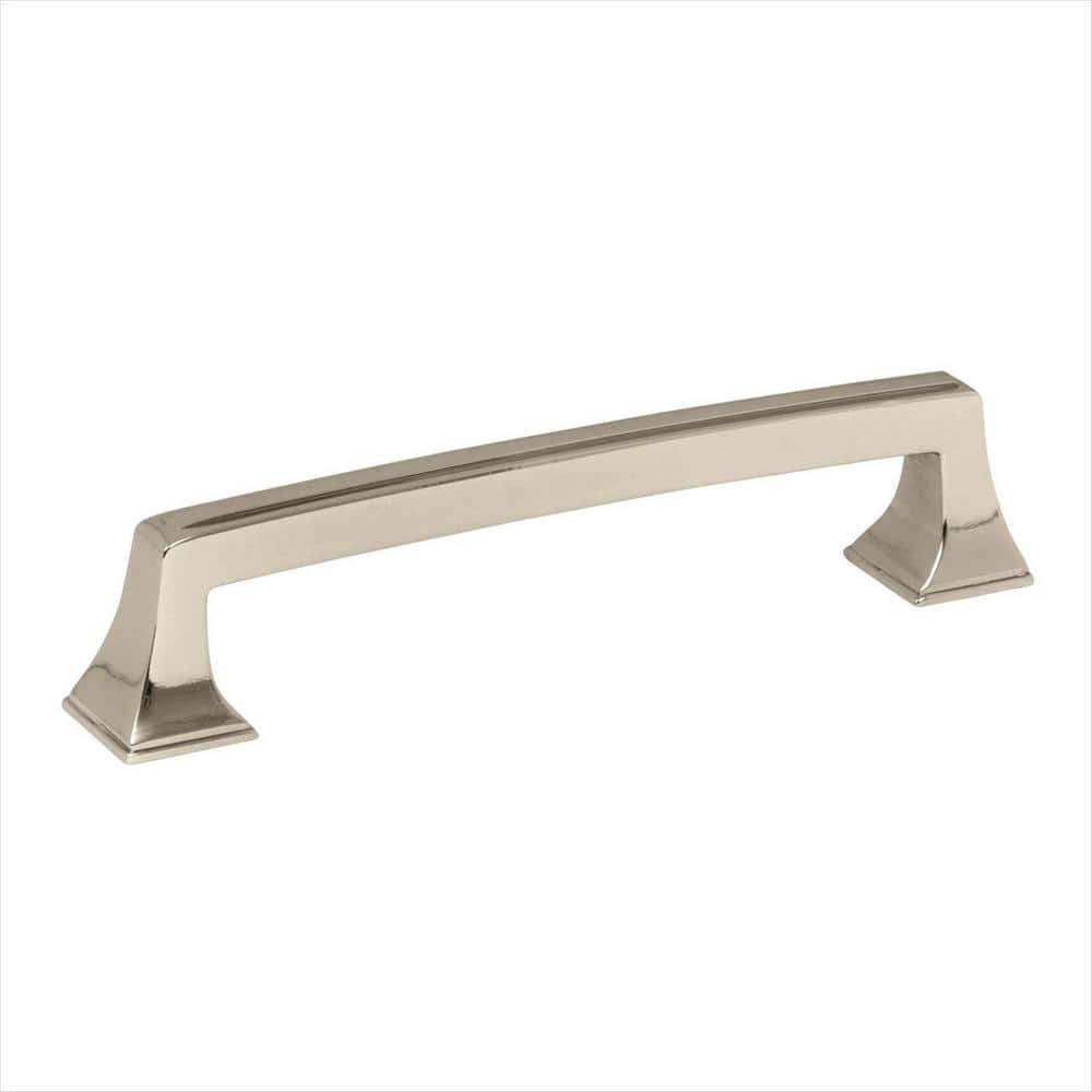 Mulholland 5-1/16 in. (128mm) Traditional Polished Nickel Arch Cabinet Pull
